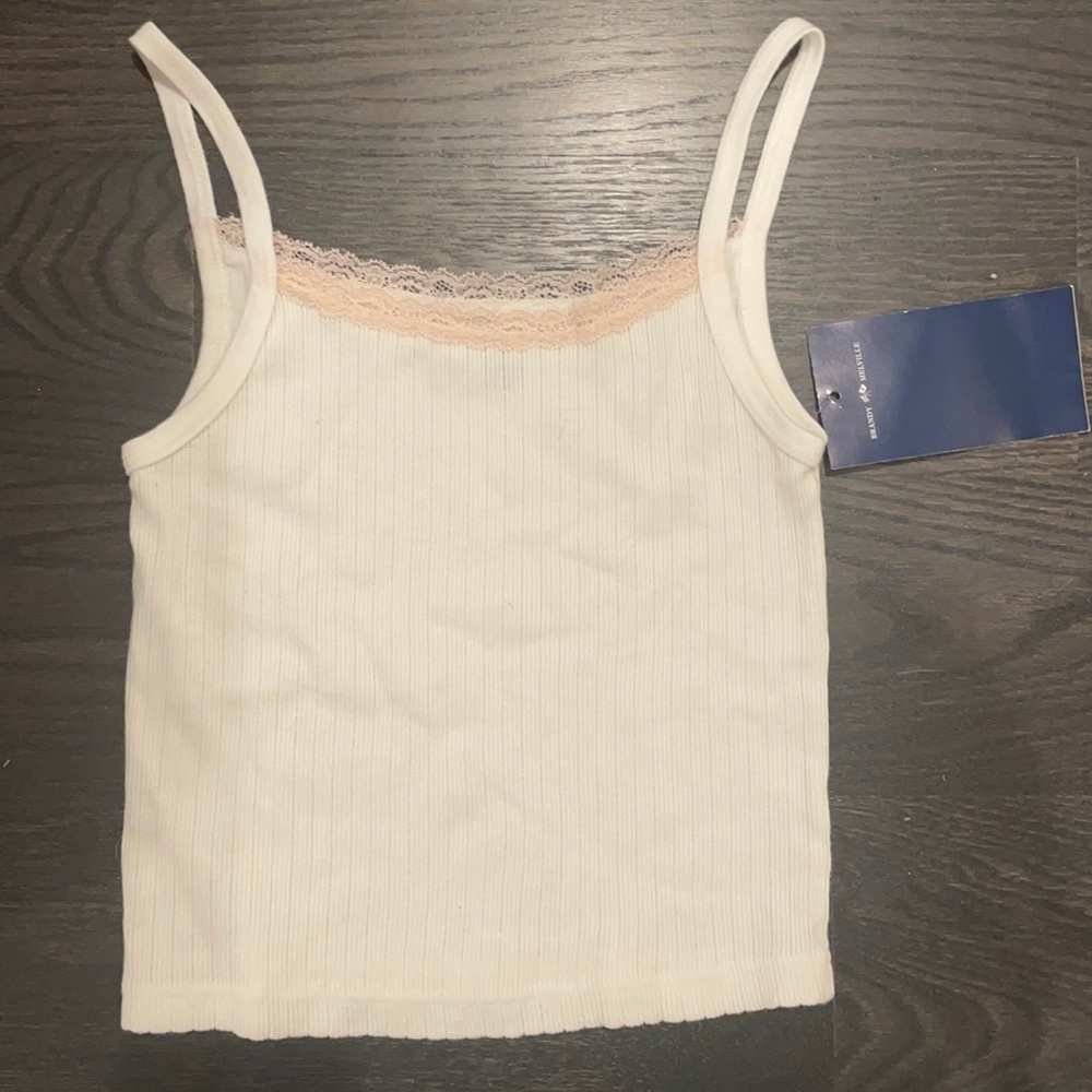 brandy melville lace tank